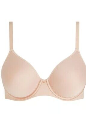 Chantelle Back Smoothing Underwire Tshirt Bra, NWOT